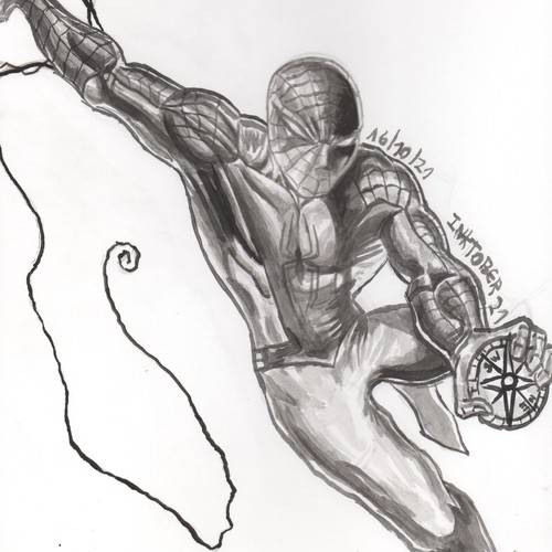 spiderman future foundation coloring pages